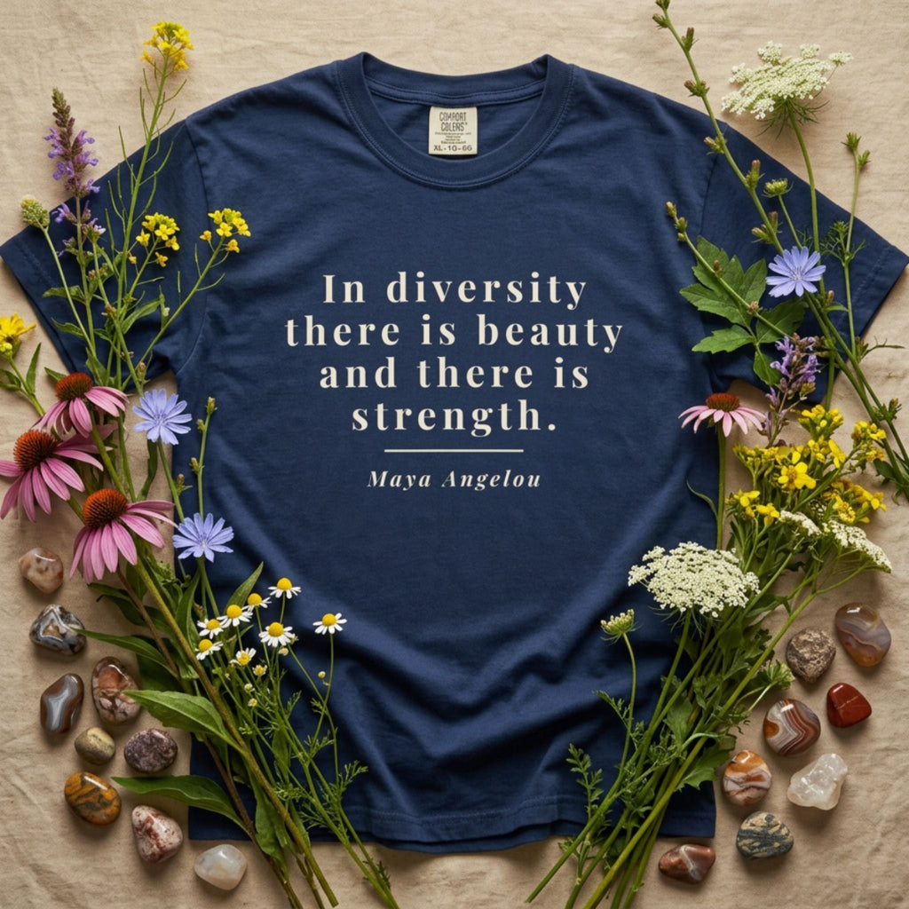 Maya Angelou - Strength and Beauty of Diversity