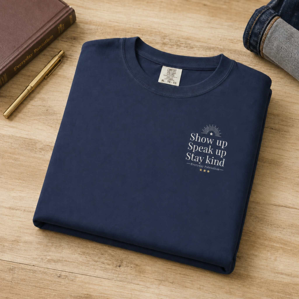 Show Up. Speak Up. Stay Kind.— Quiet Carrier