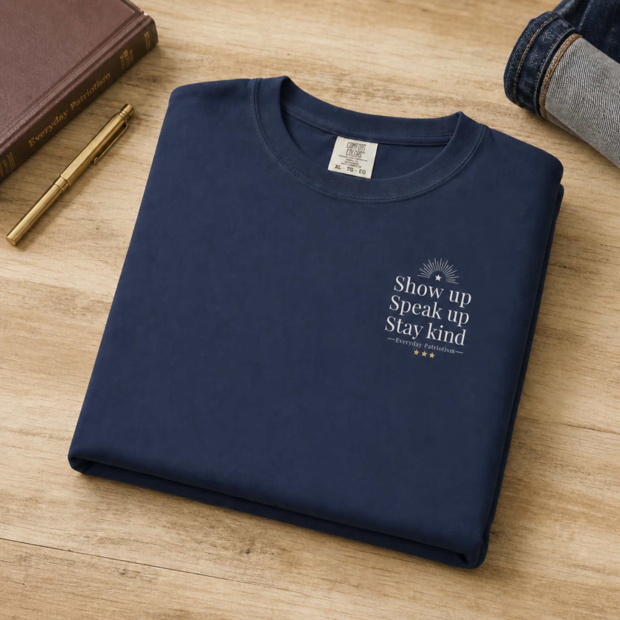 Show Up. Speak Up. Stay Kind.— Quiet Carrier