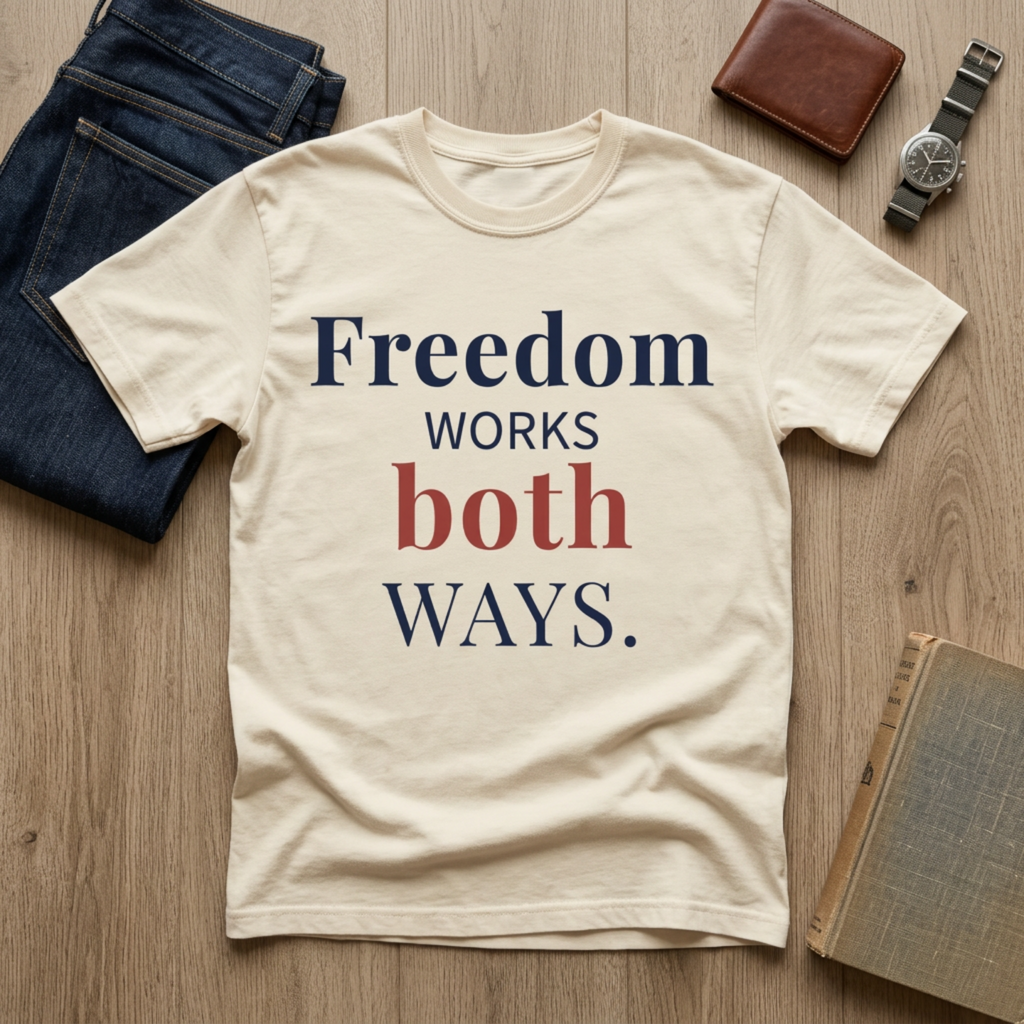 Freedom Works Both Ways.