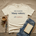 One Country. Many Voices. Still Neighbors.