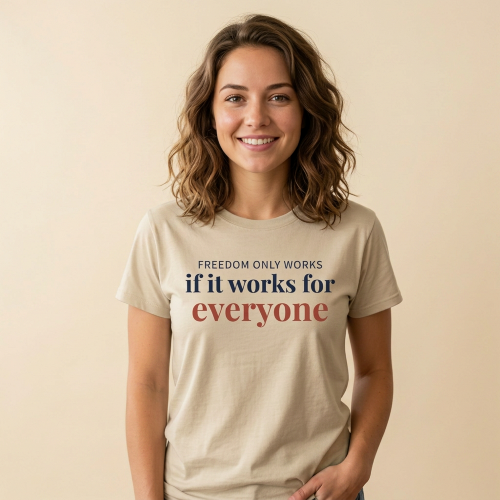 Freedom Only Works if it Works for Everyone.