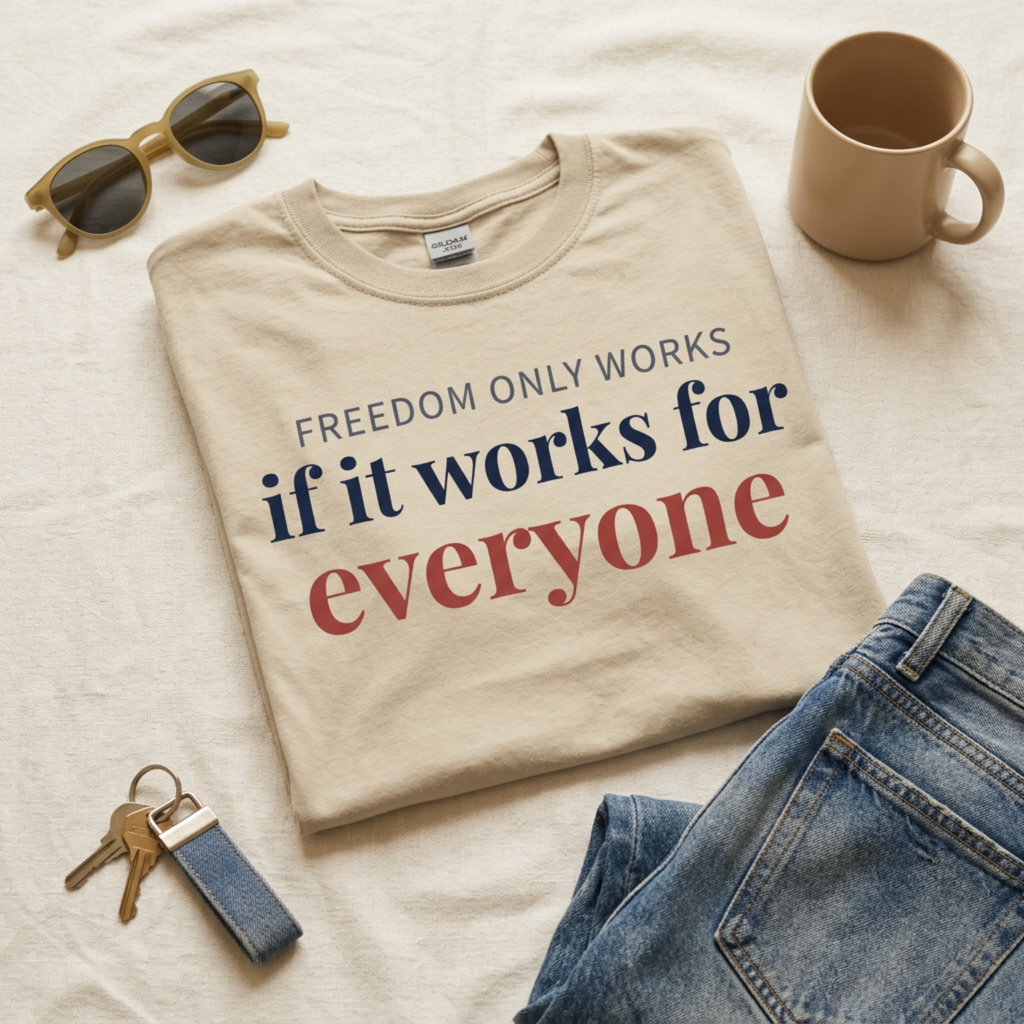 Freedom Only Works if it Works for Everyone.