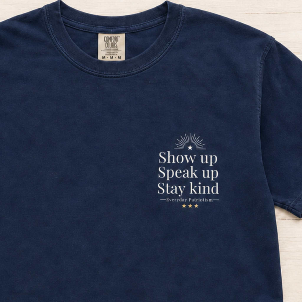 Show Up. Speak Up. Stay Kind.— Quiet Carrier