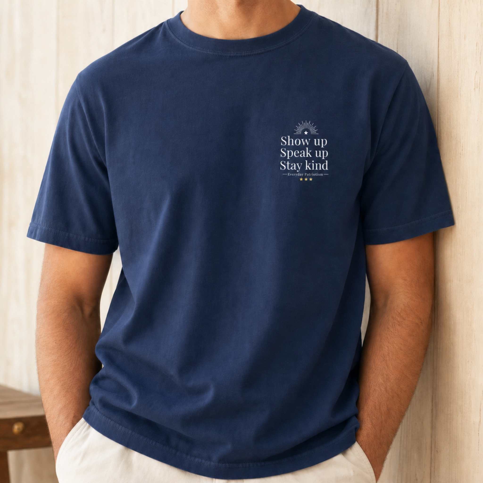 Show Up. Speak Up. Stay Kind.— Quiet Carrier