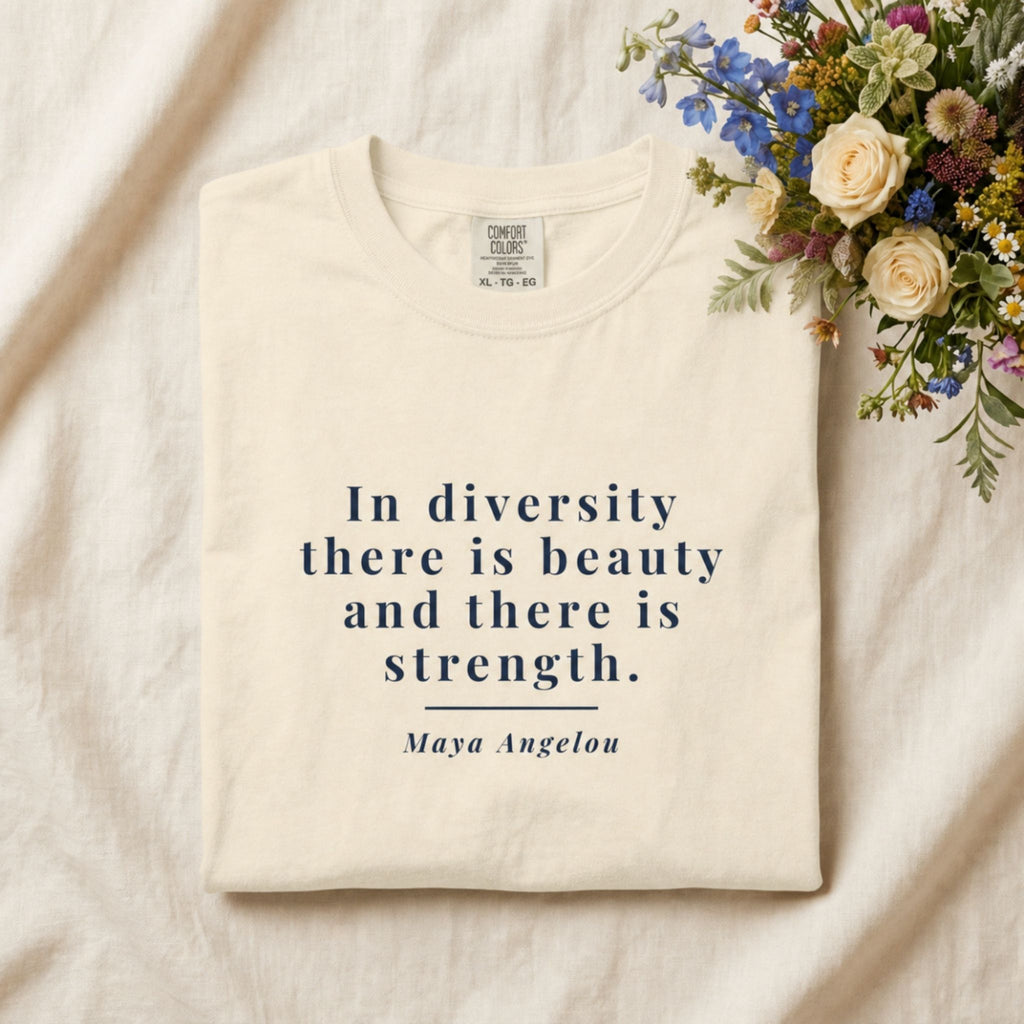 Maya Angelou - Strength and Beauty of Diversity