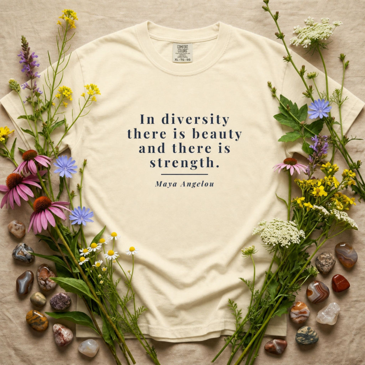 Maya Angelou - Strength and Beauty of Diversity